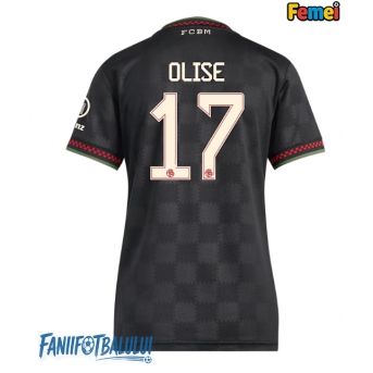 Bayern Munich Michael Olise #17 Tricou Fotbal Replică 2025-26 Femei Treilea